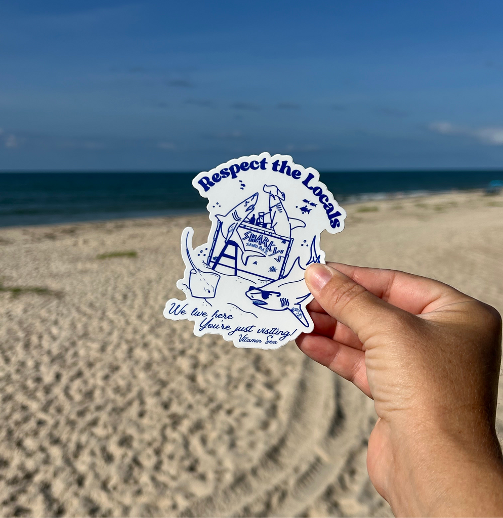 Respect Local Sticker Respect the Locals Sticker – Vitamin Sea