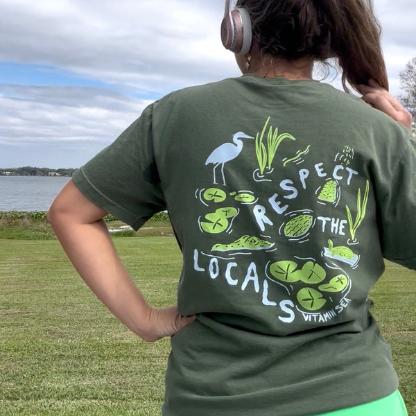 Respect the Locals Gator Tee