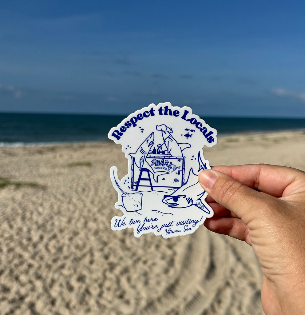 Respect Local Sticker Respect the Locals Sticker – Vitamin Sea