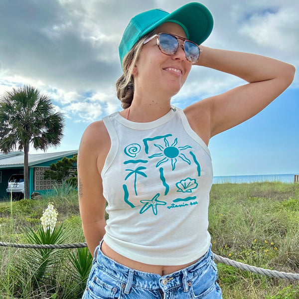 Blue Crush Tank