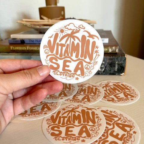 Vitamin Sea Doodle Sticker